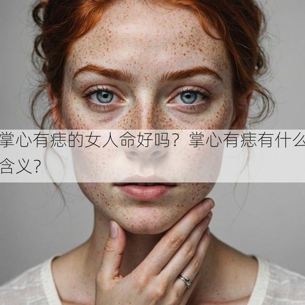 掌心有痣的女人命好吗？掌心有痣有什么含义？